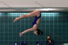 Women's Diving  Wheaton College Women’s Diving vs Mount Holyoke College. - Photo by Keith Nordstrom : Wheaton, Swimming & Diving